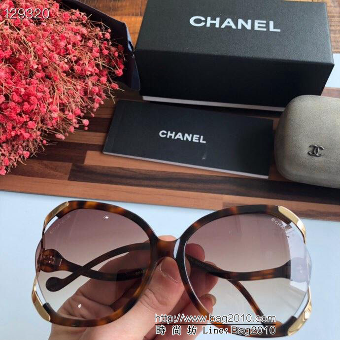 CHANEL香奈兒 2019新款 CH4280 潮流爆款 太陽鏡 個性彎曲鏡腿 高品質 網紅潮款墨鏡  lly1508